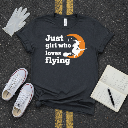 A Girl Who Loves Flying T-Shirt_extreme_za