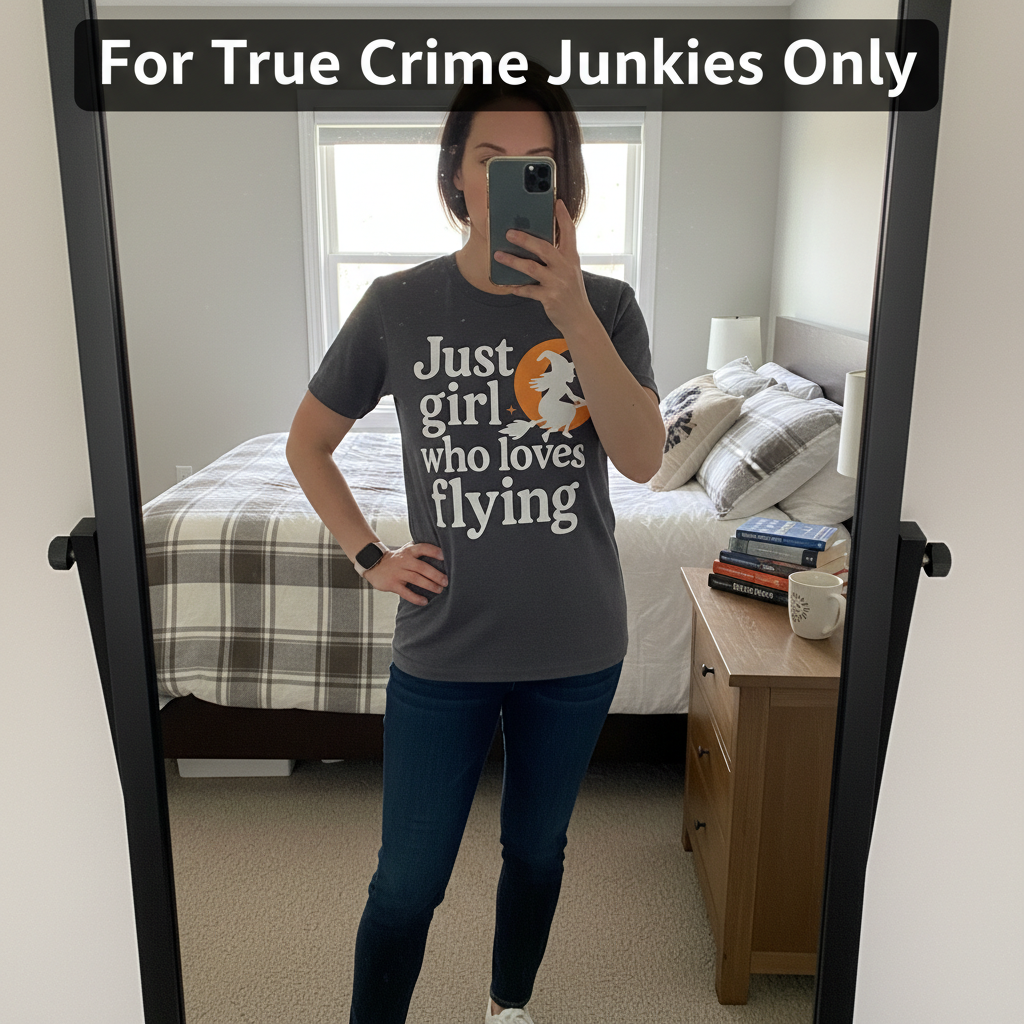 A Girl Who Loves Flying T-Shirt_mirror_selfie