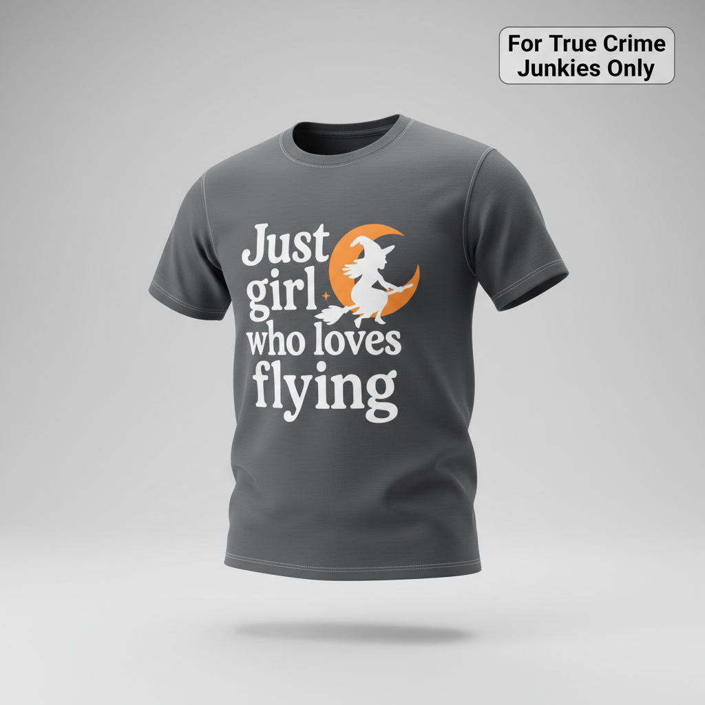 A Girl Who Loves Flying T-Shirt_3d_float