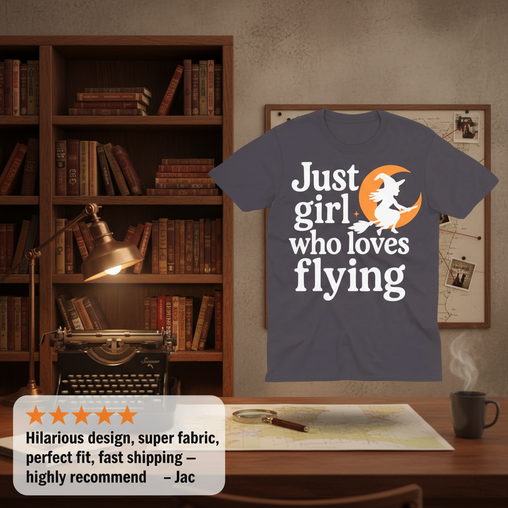 A Girl Who Loves Flying T-Shirt_extreme_za