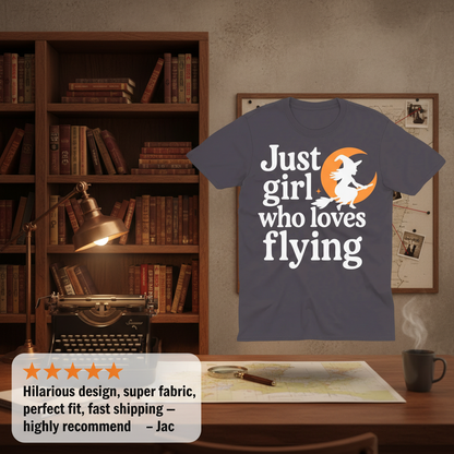 A Girl Who Loves Flying T-Shirt_extreme_za