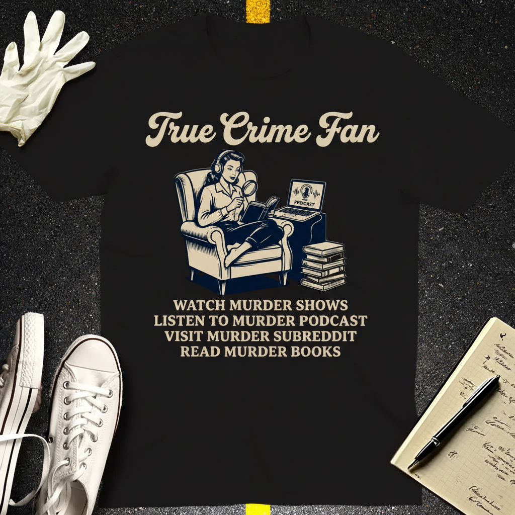 True Crime Fan T-Shirt_extreme_za