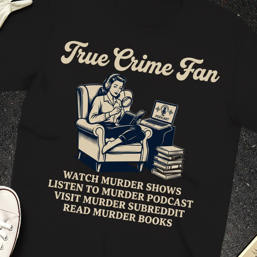 True Crime Fan T-Shirt_extreme_za