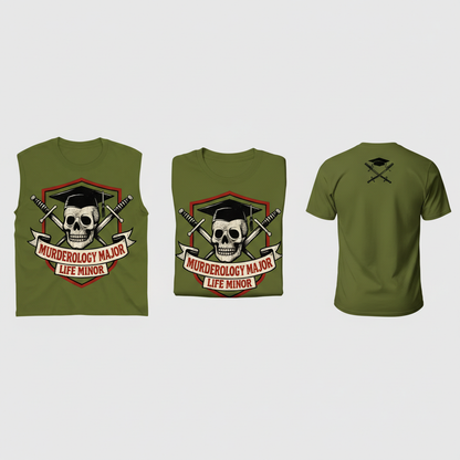 Murderology Major Life Minor T-Shirt_clean