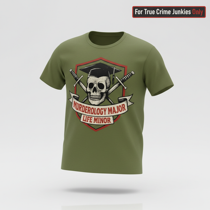 Murderology Major Life Minor T-Shirt_3d_float