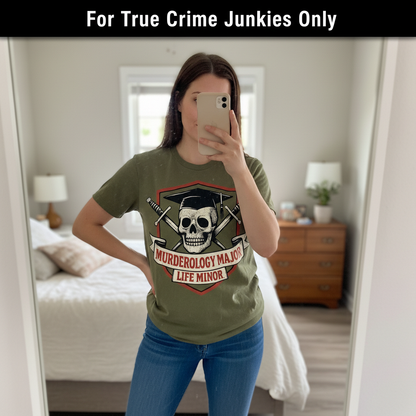 Murderology Major Life Minor T-Shirt_mirror_selfie