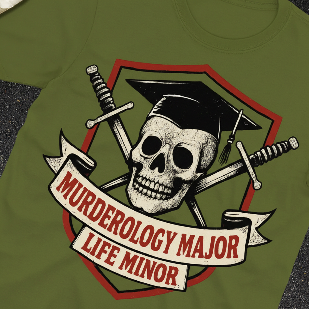Murderology Major Life Minor T-Shirt_extreme_za
