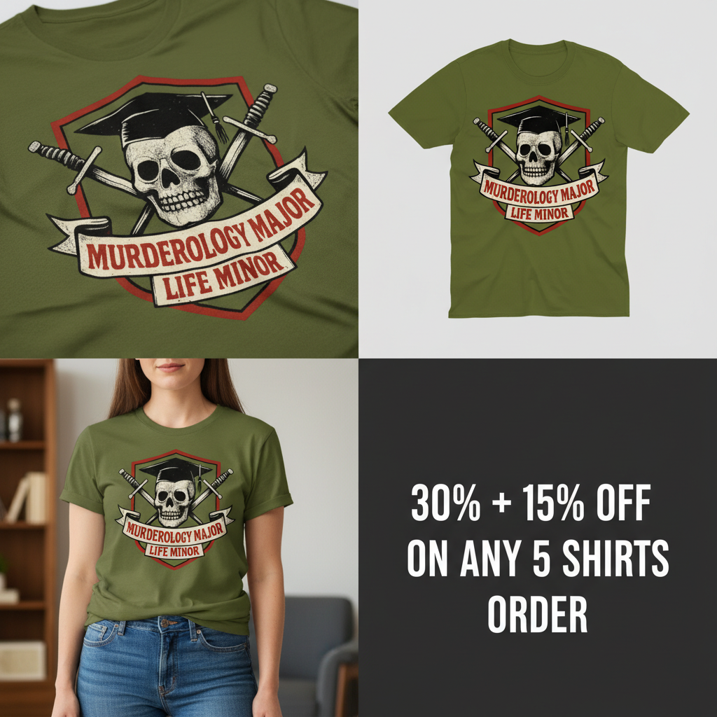 Murderology Major Life Minor T-Shirt_4_panel