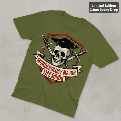 Murderology Major Life Minor T-Shirt_fold_tilt