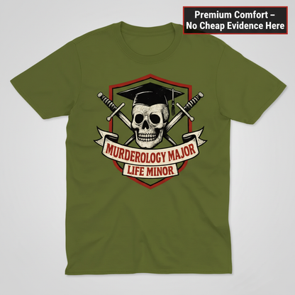 Murderology Major Life Minor T-Shirt_clean