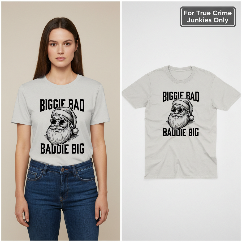 Biggie Bad T-Shirt_model_flat