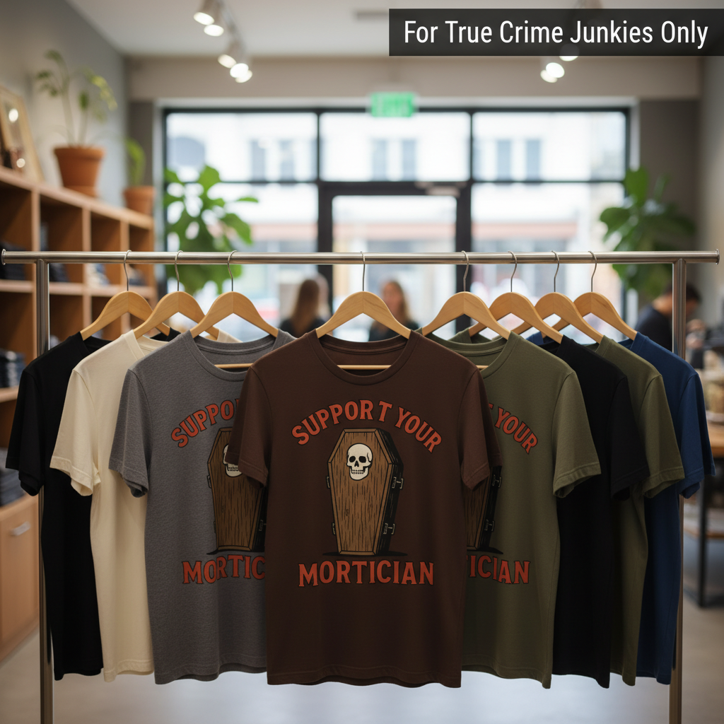 Support Your Mortician T-Shirt_boutique_rack