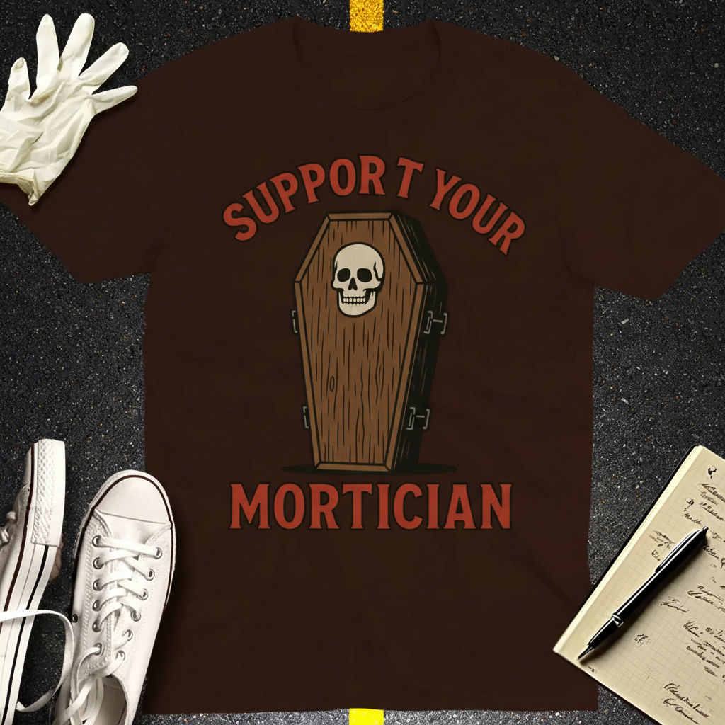 Support Your Mortician T-Shirt_clean