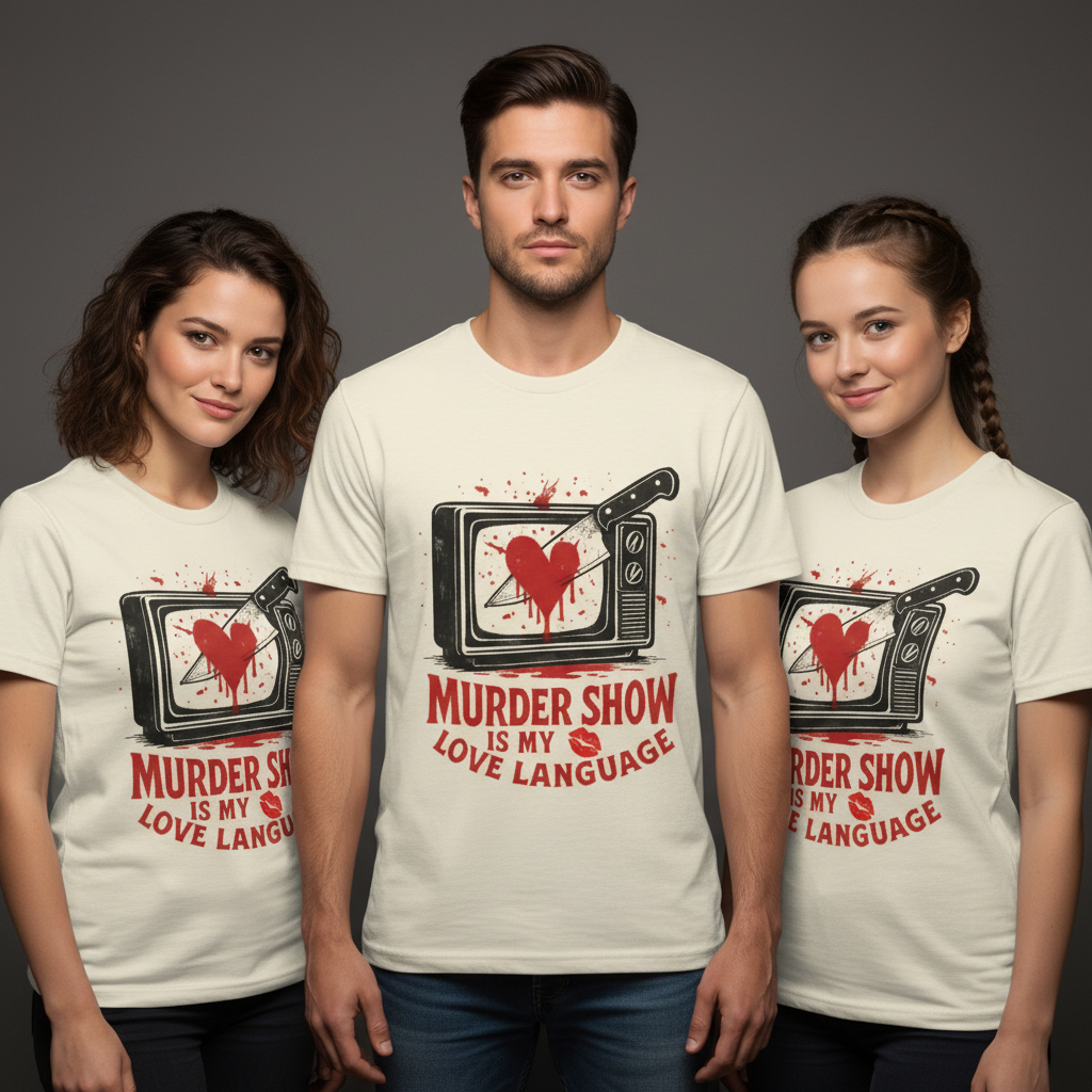 Murder Show Love Language T-Shirt_clean