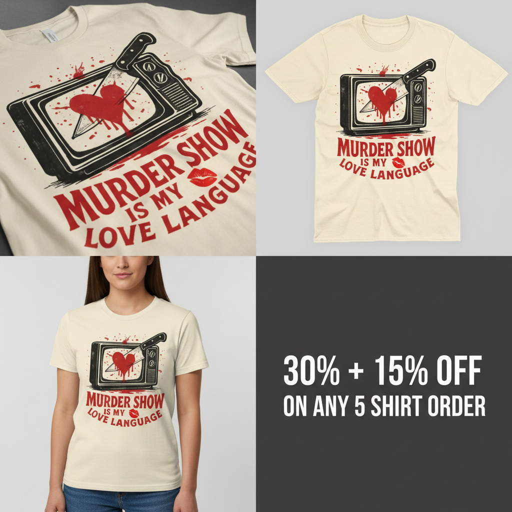 Murder Show Love Language T-Shirt_4_panel