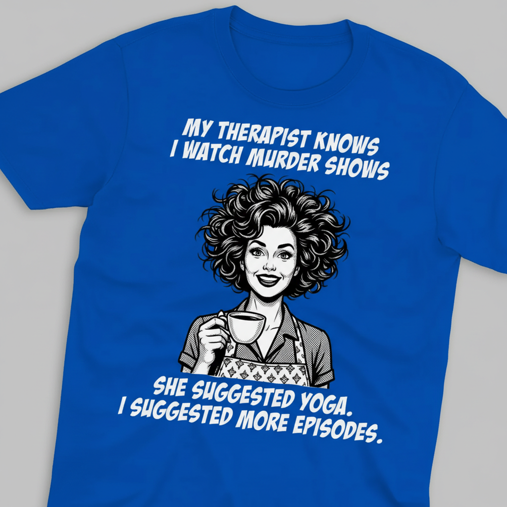 Murder Shows & Coffee T-Shirt_extreme_za