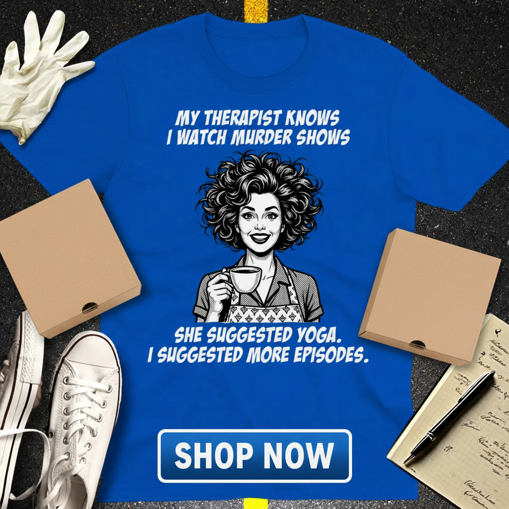 Murder Shows & Coffee T-Shirt_extreme_za