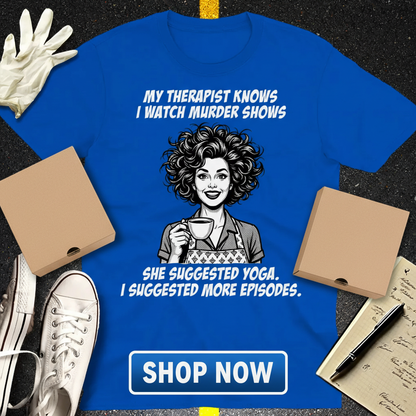 Murder Shows & Coffee T-Shirt_extreme_za
