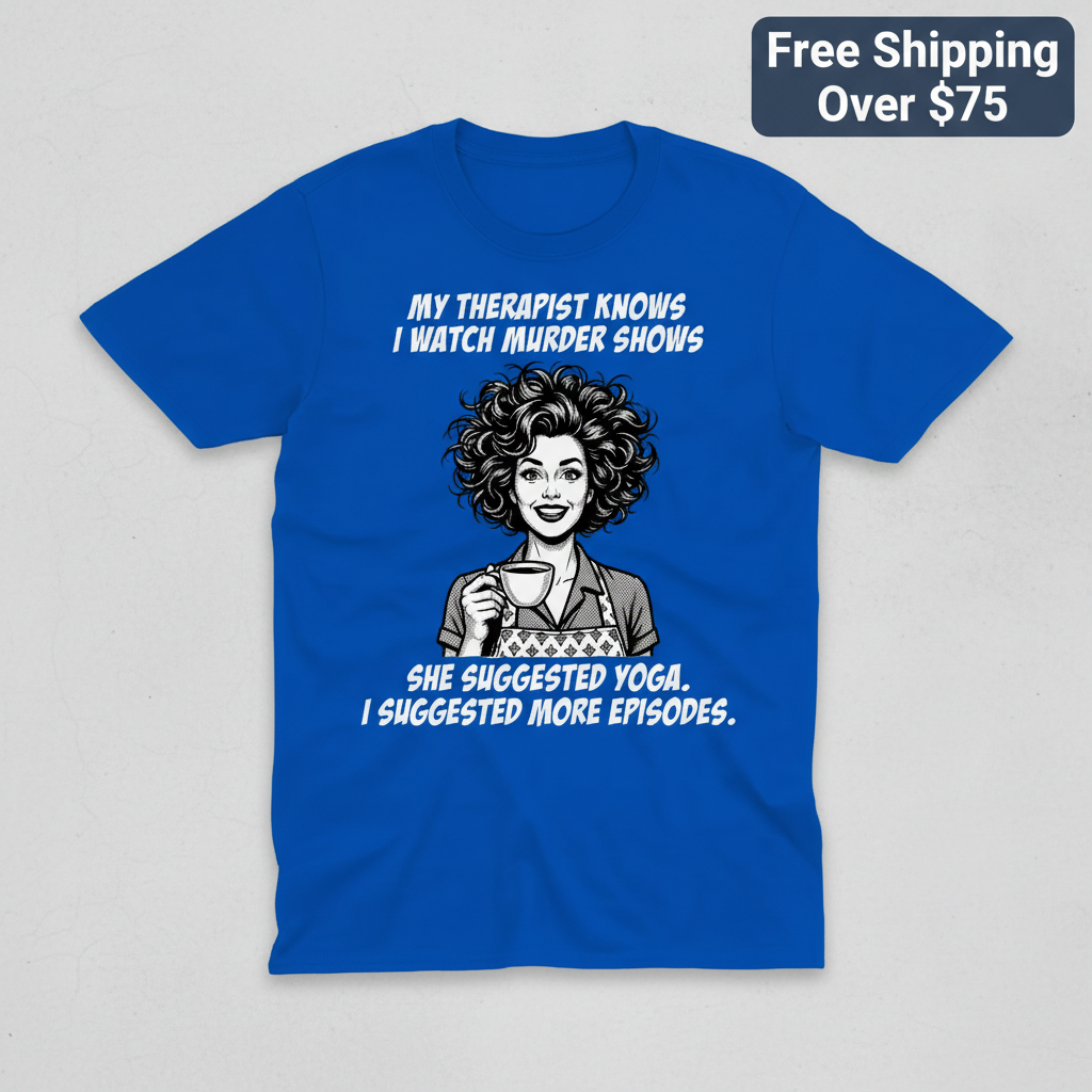 Murder Shows & Coffee T-Shirt_clean