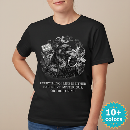True Crime Raven T-Shirt_badge