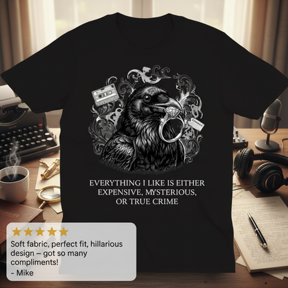True Crime Raven T-Shirt_extreme_za
