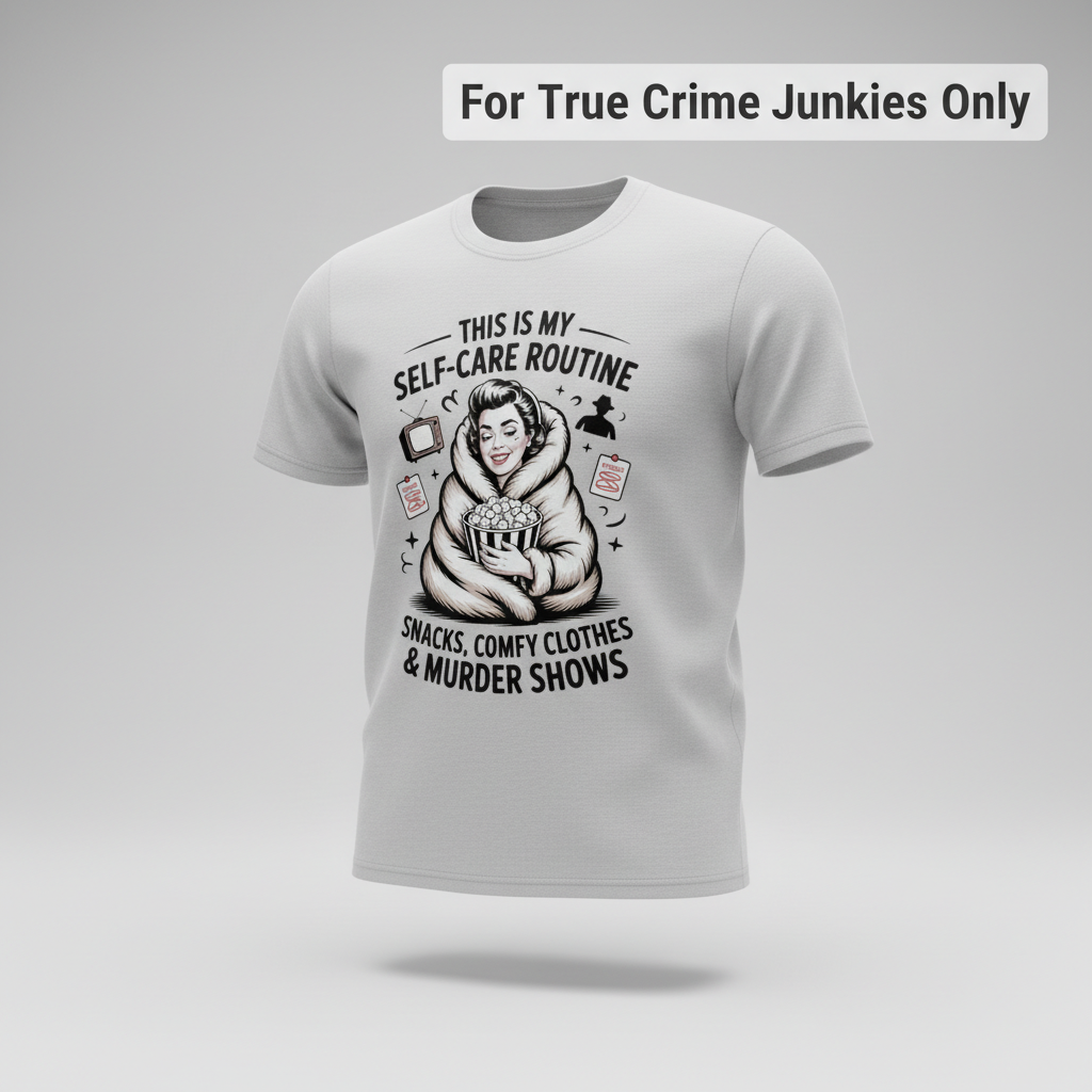 Murder Show Self-Care T-Shirt_3d_float