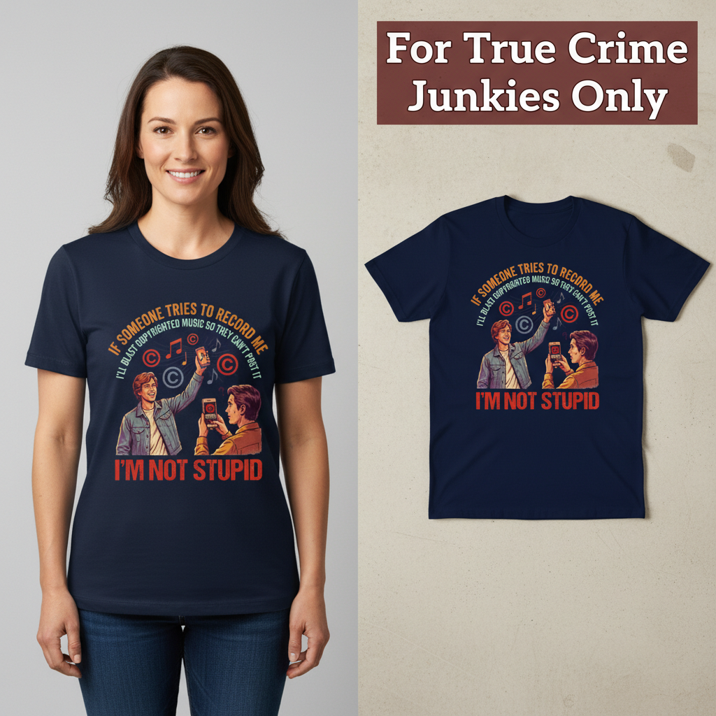 I'm Not Stupid T-Shirt_model_flat