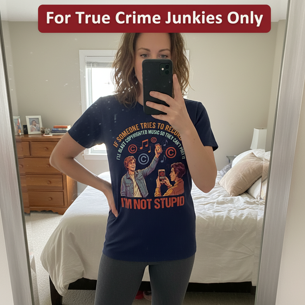 I'm Not Stupid T-Shirt_mirror_selfie