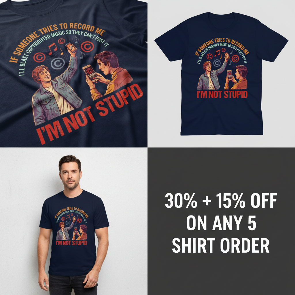 I'm Not Stupid T-Shirt_4_panel