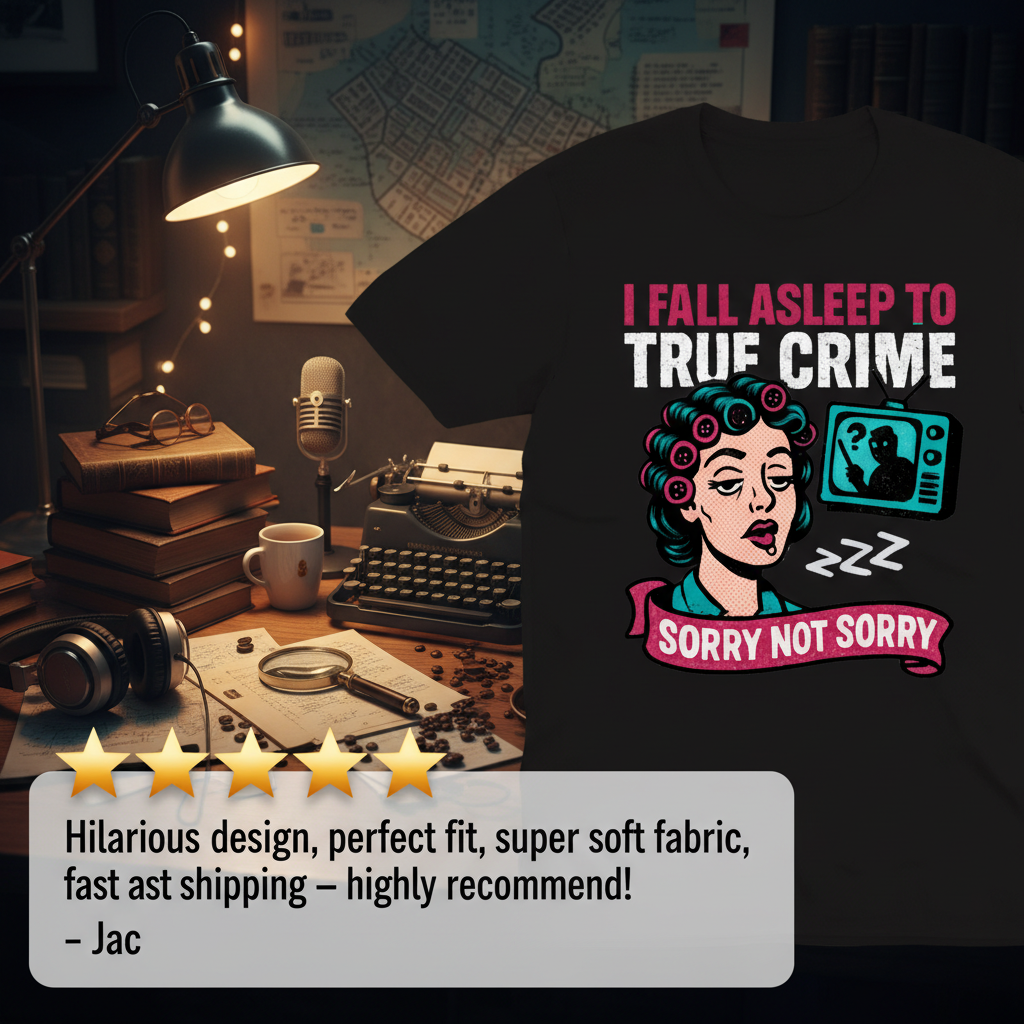 True Crime Sleep Club T-Shirt_extreme_za