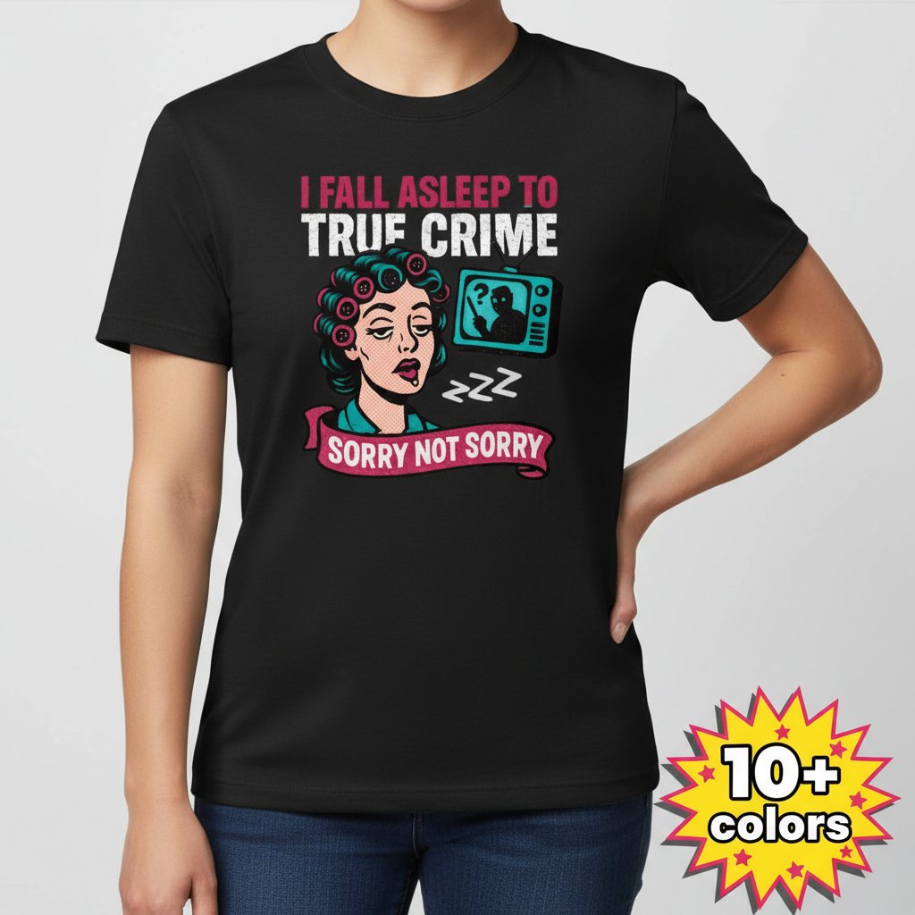 True Crime Sleep Club T-Shirt_badge