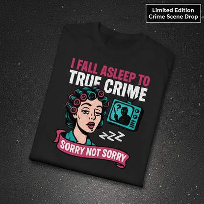 True Crime Sleep Club T-Shirt_fold_tilt