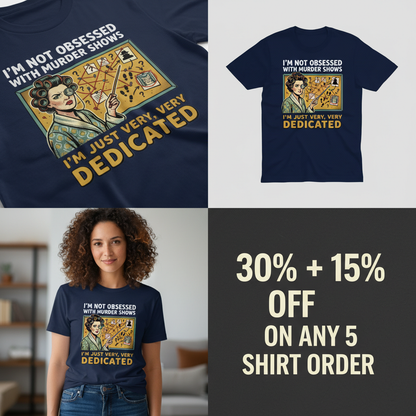 Murder Mystery Dedication T-Shirt_4_panel