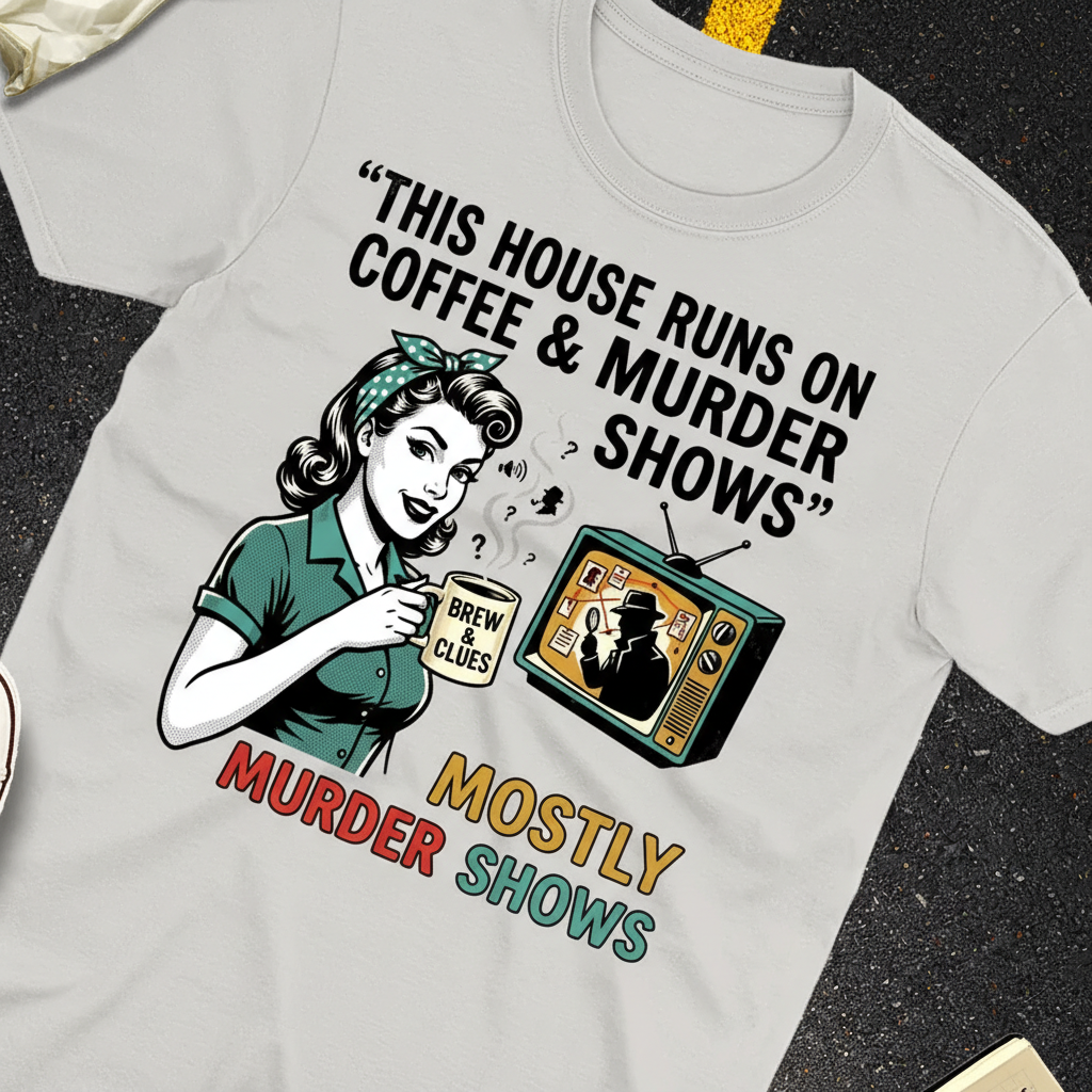 Coffee & Murder Shows T-Shirt_extreme_za