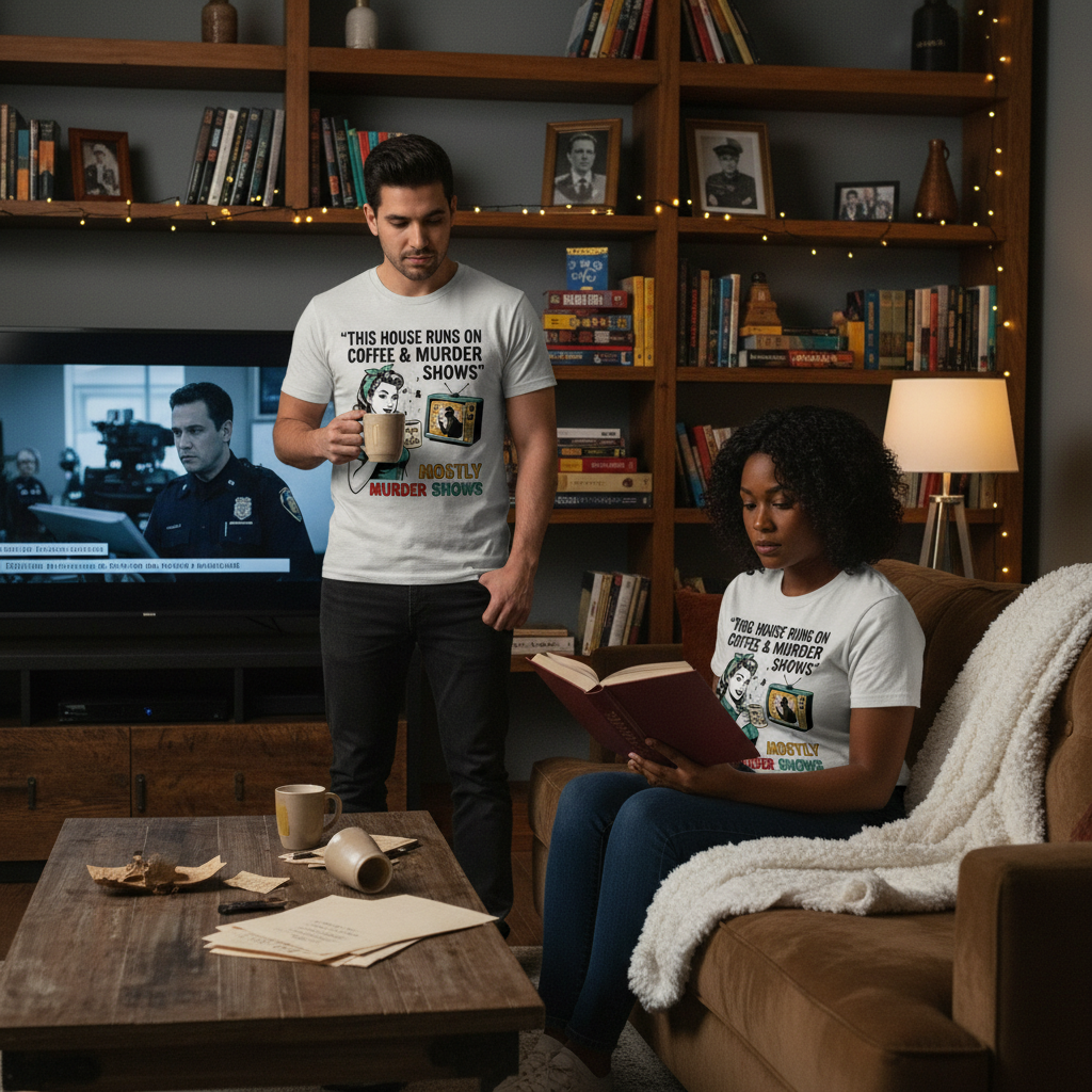 Coffee & Murder Shows T-Shirt_extreme_za