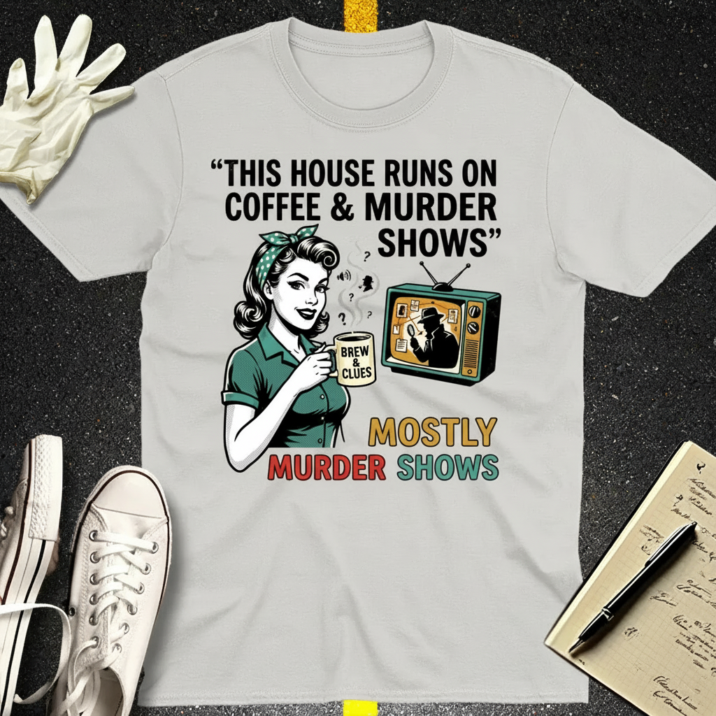 Coffee & Murder Shows T-Shirt_clean