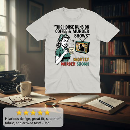 Coffee & Murder Shows T-Shirt_extreme_za