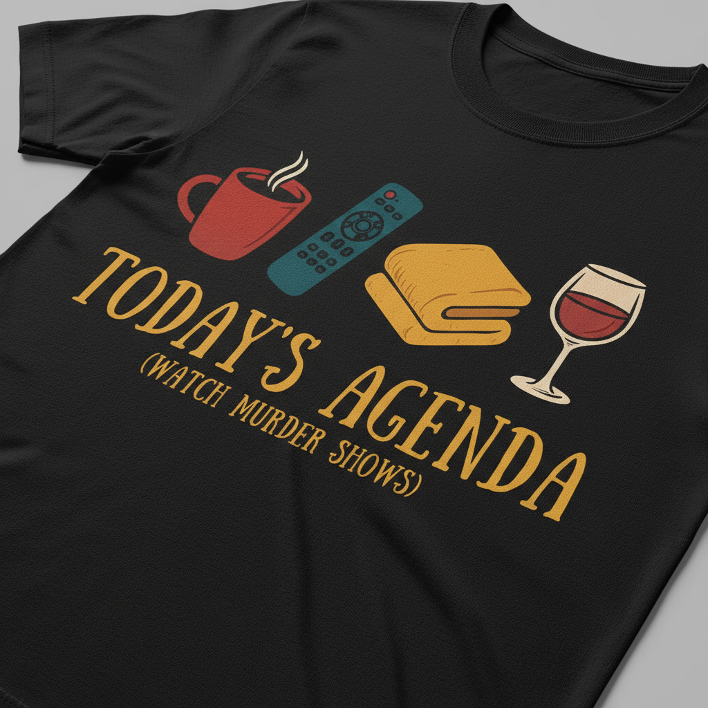 Daily Murder Shows - T-Shirt__detail