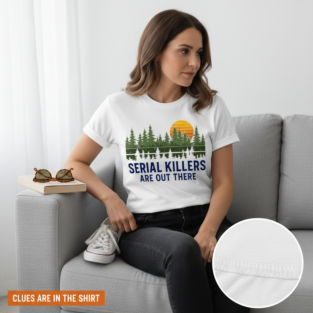 Serial Killers Are Out There T-Shirt__pair