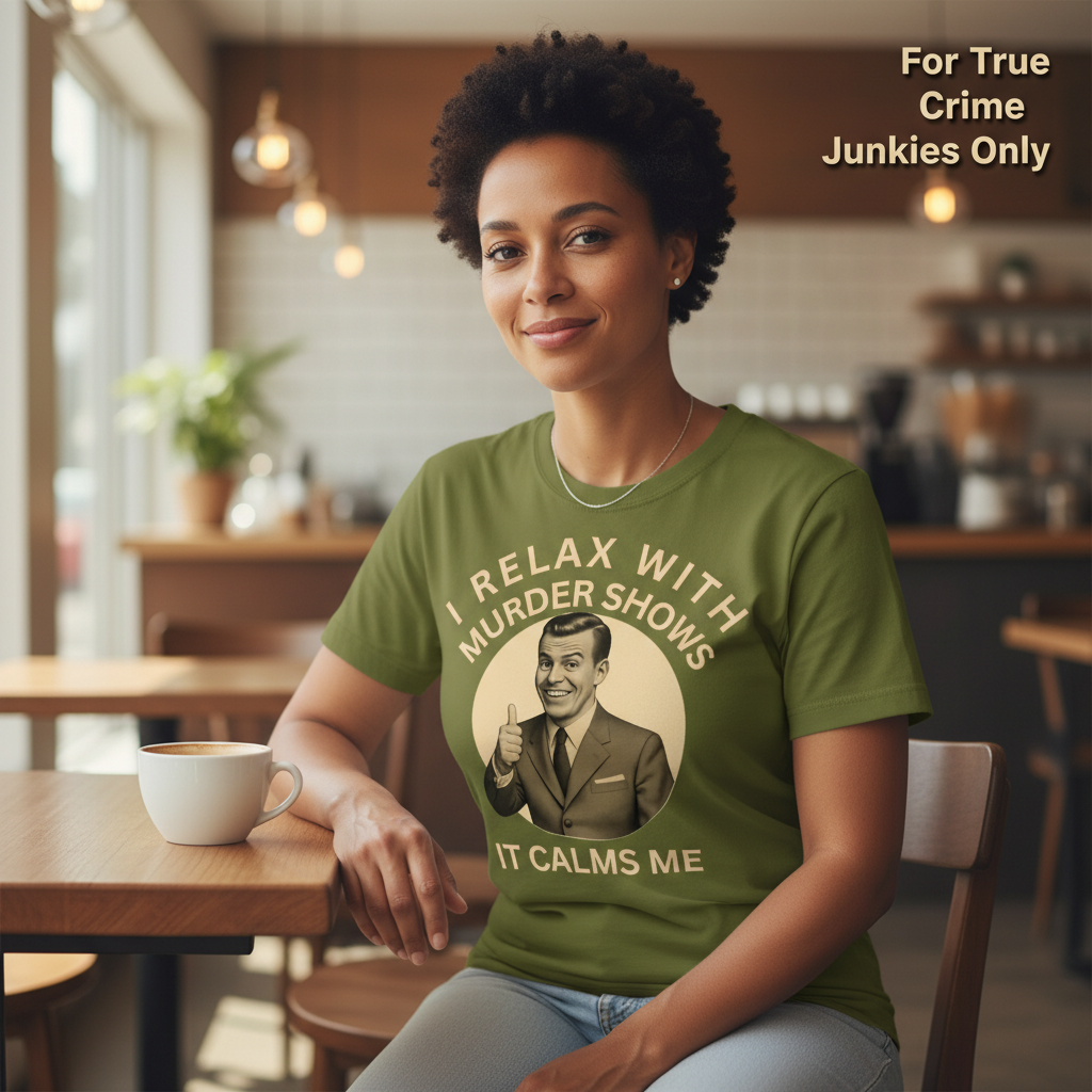 Murder Shows Calm Me T-Shirt__lifestyle