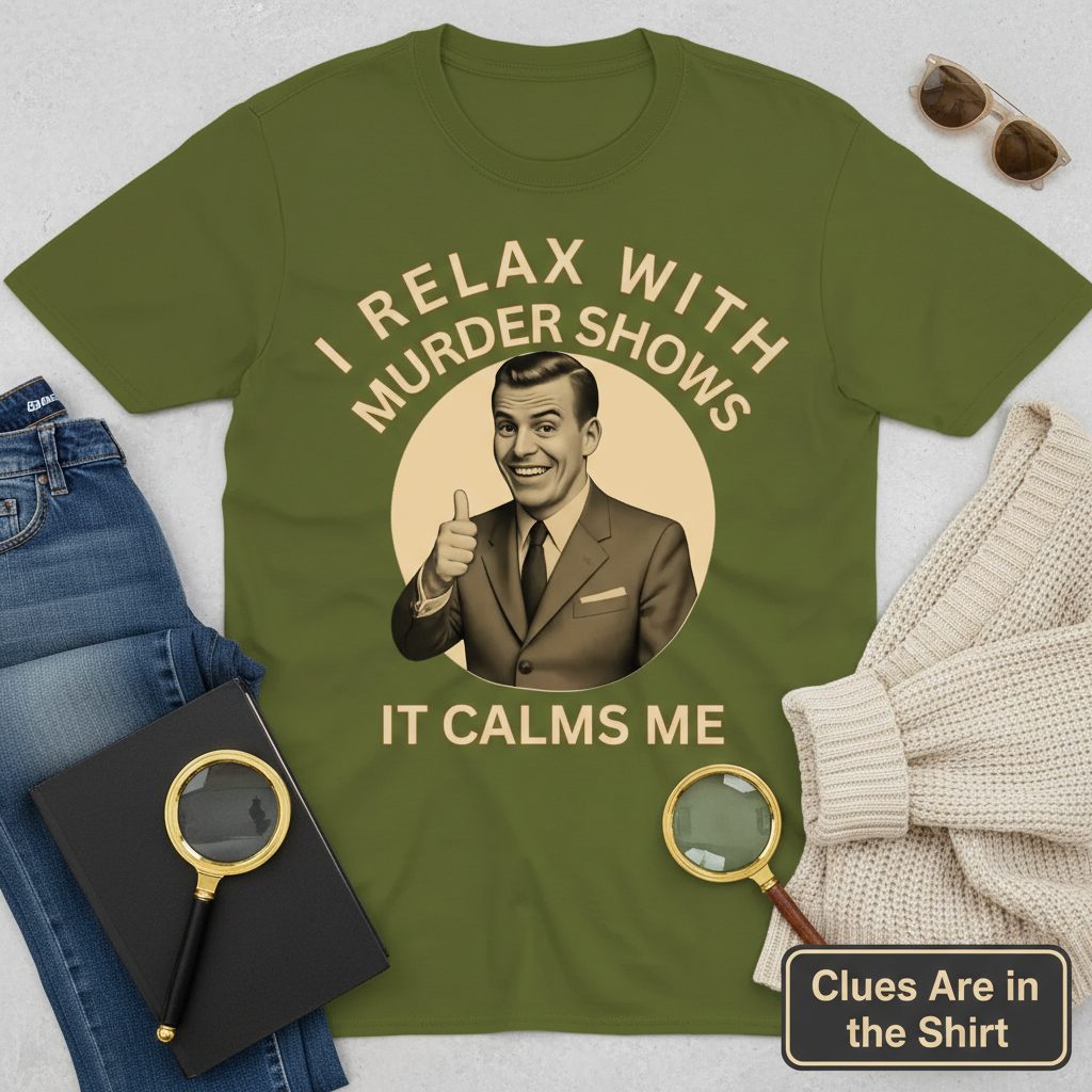 Murder Shows Calm Me T-Shirt__pair