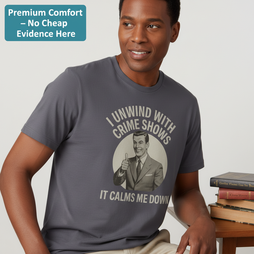 Crime Show Therapy T-Shirt__benefit