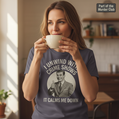 Crime Show Therapy T-Shirt__lifestyle