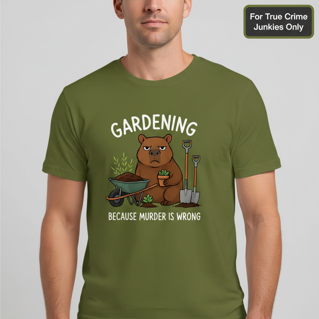 Gardening Bear Justice T-Shirt__hero