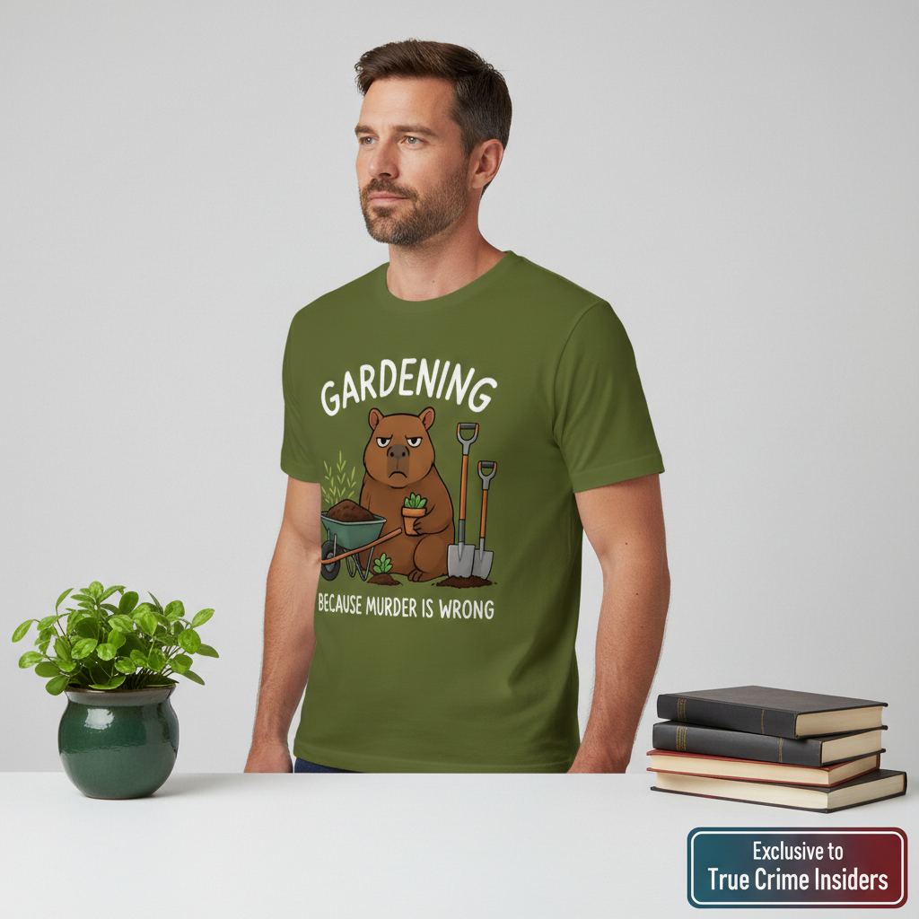 Gardening Bear Justice T-Shirt__space