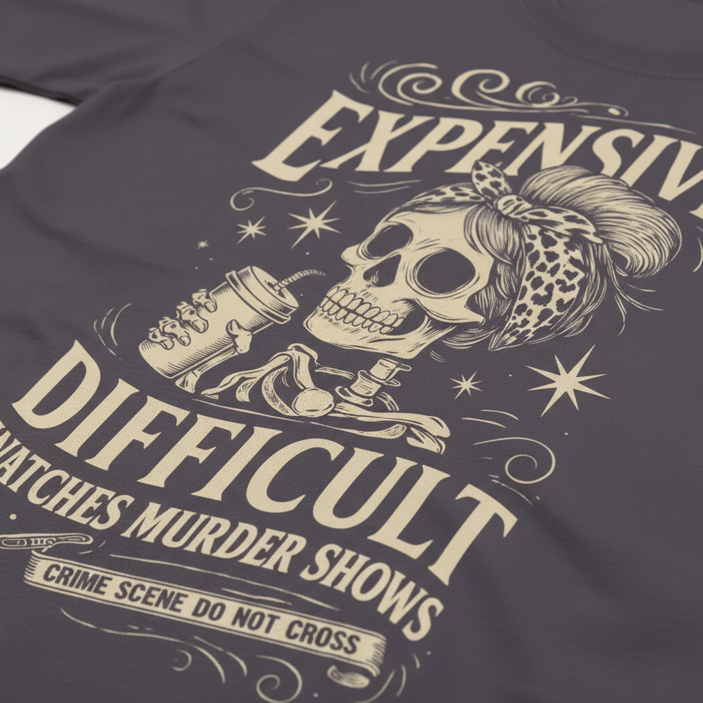 Expensive and Difficult T-Shirt__detail