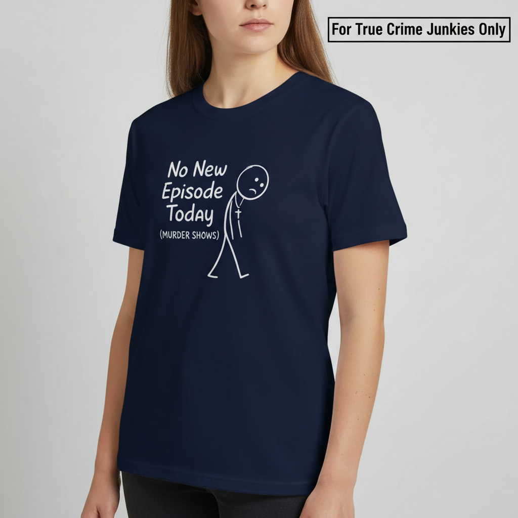 No New Episode Sad Stickman T-Shirt__hero