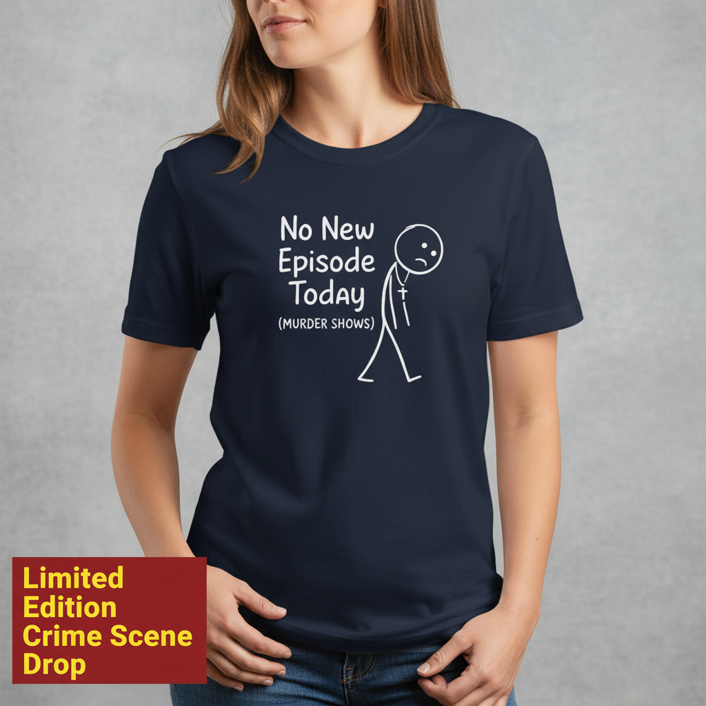 No New Episode Sad Stickman T-Shirt__space