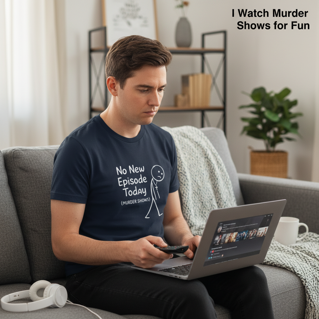 No New Episode Sad Stickman T-Shirt__use