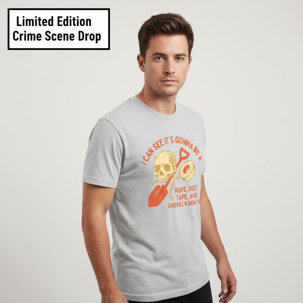 Rope, Tape & Shovel Day T-Shirt__benefit